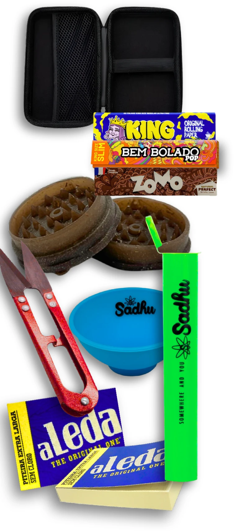 Kit Tabacaria 10 Itens