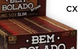 Bem Bolado King Size Slim Brown