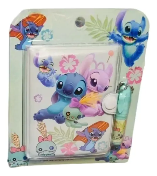 Kit mini caderninho stitch