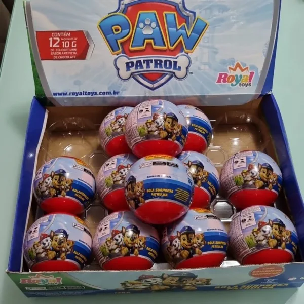 Bola surpresa Patrulha Canina